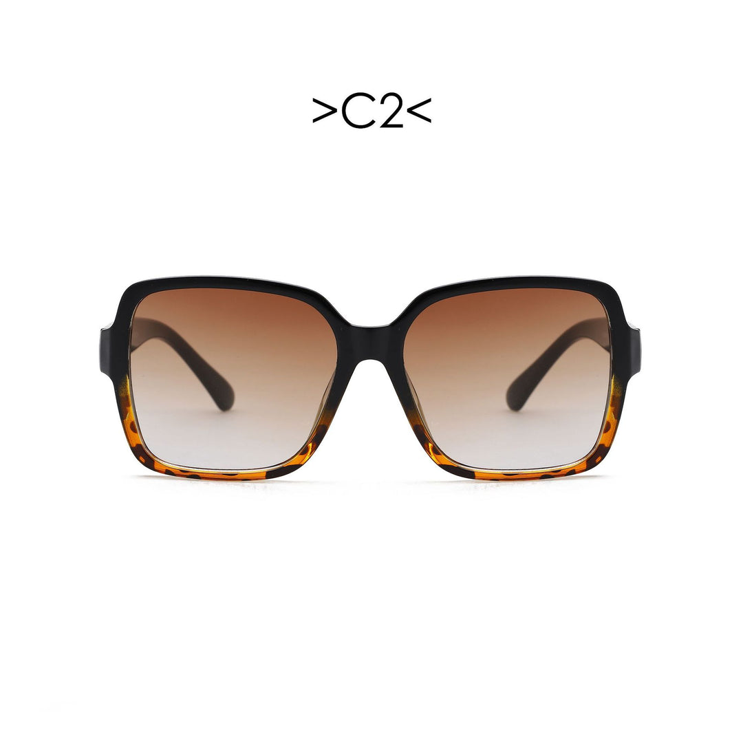 Women's oversized sunglasses with geometric design Kalsten