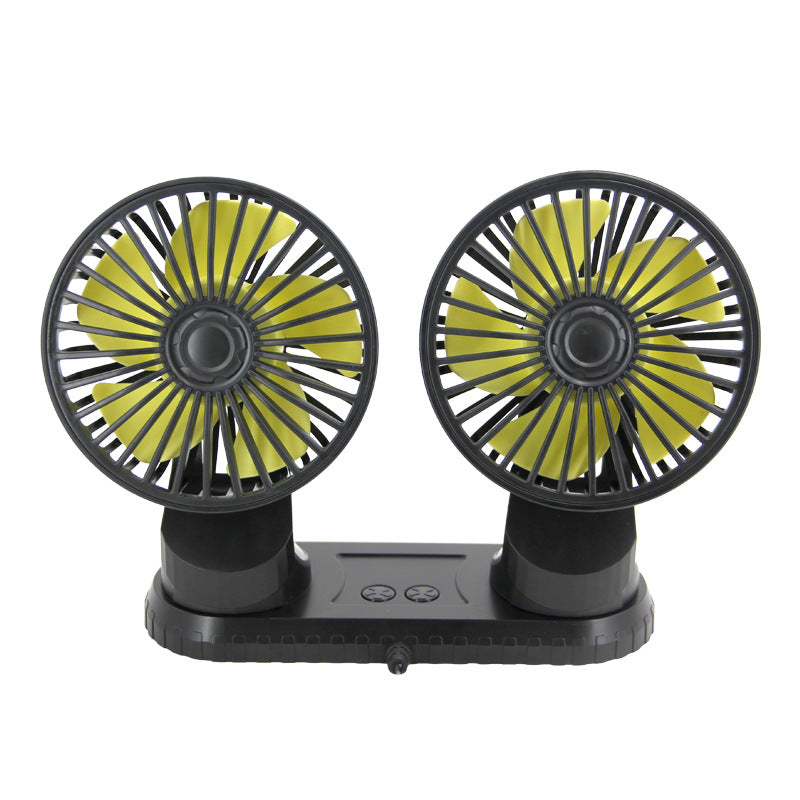 Unisex double fan with adjustable tilt Kalsten