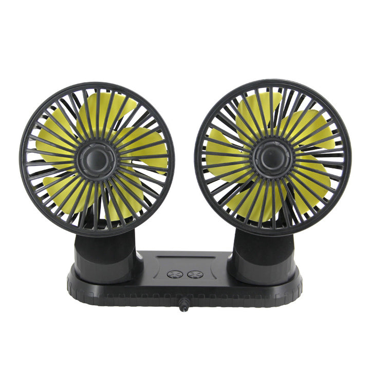 Unisex double fan with adjustable tilt Kalsten