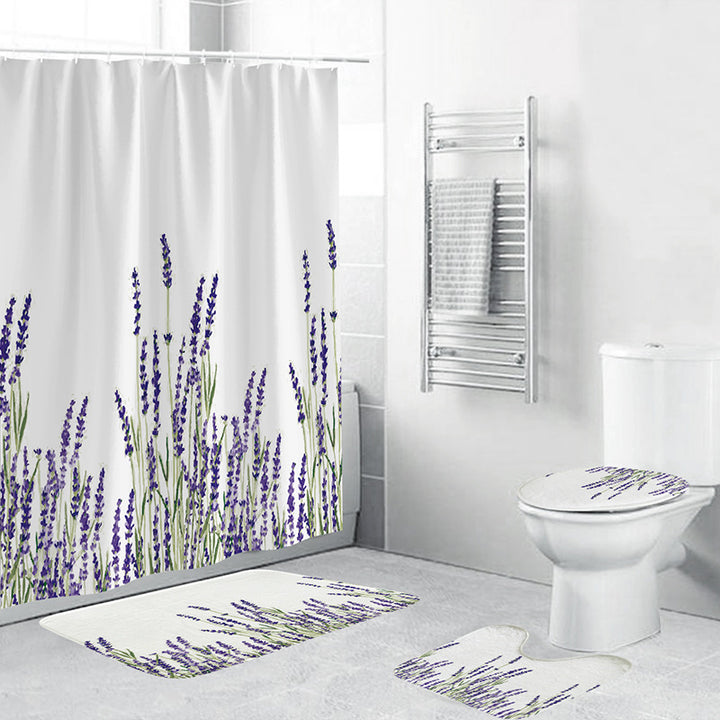 Artistic Floral Bath Decor Set Kalsten