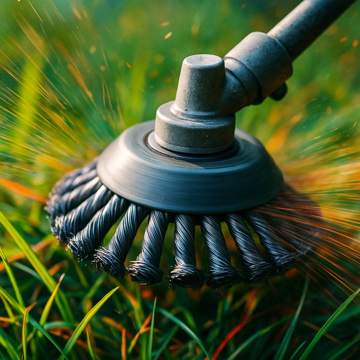 GrassCut TurboHead – Universal 6-Blade Weed Brush for Trimmers | Kalsten