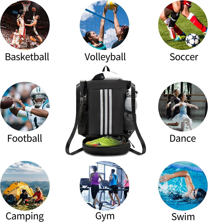 Kalsten | Large Nylon Drawstring Tote Backpack