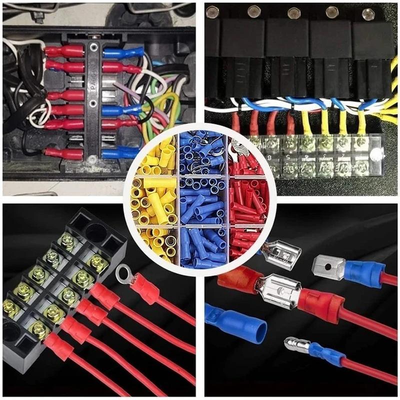 End sleeves crimping tool set with cable lugs | Kalsten