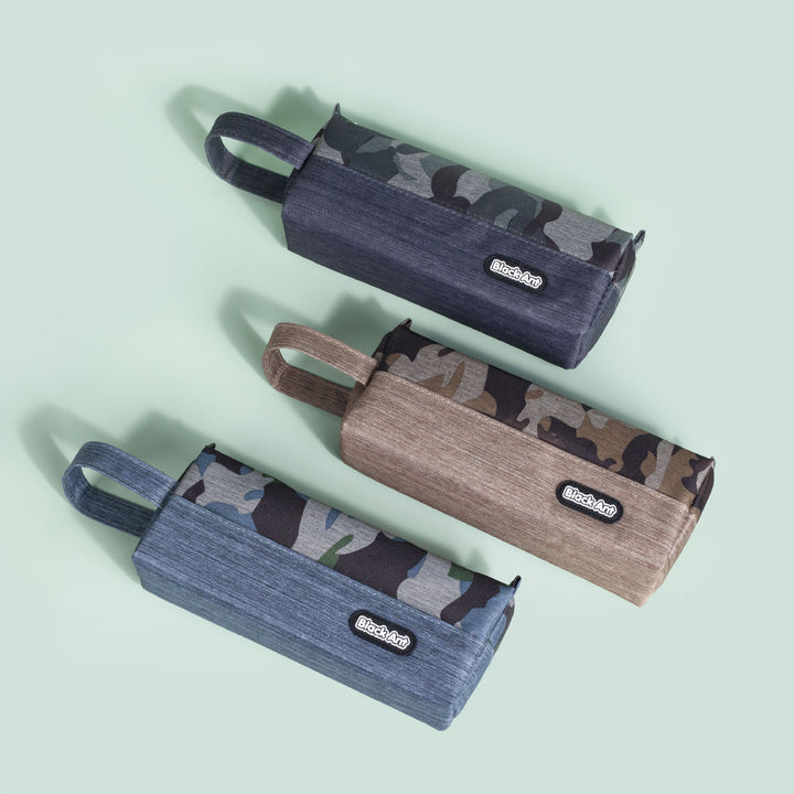 Camo Print Multi-Compartment Utility Pouch