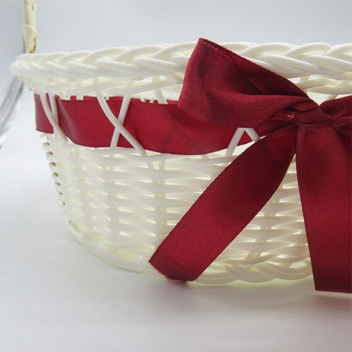 Decorative Woven Storage Basket with Handle Kalsten