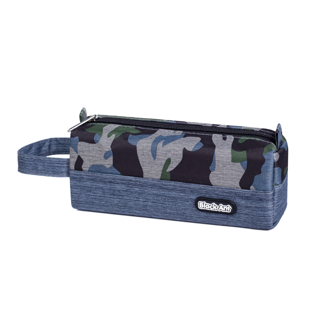 Camo Print Multi-Compartment Utility Pouch