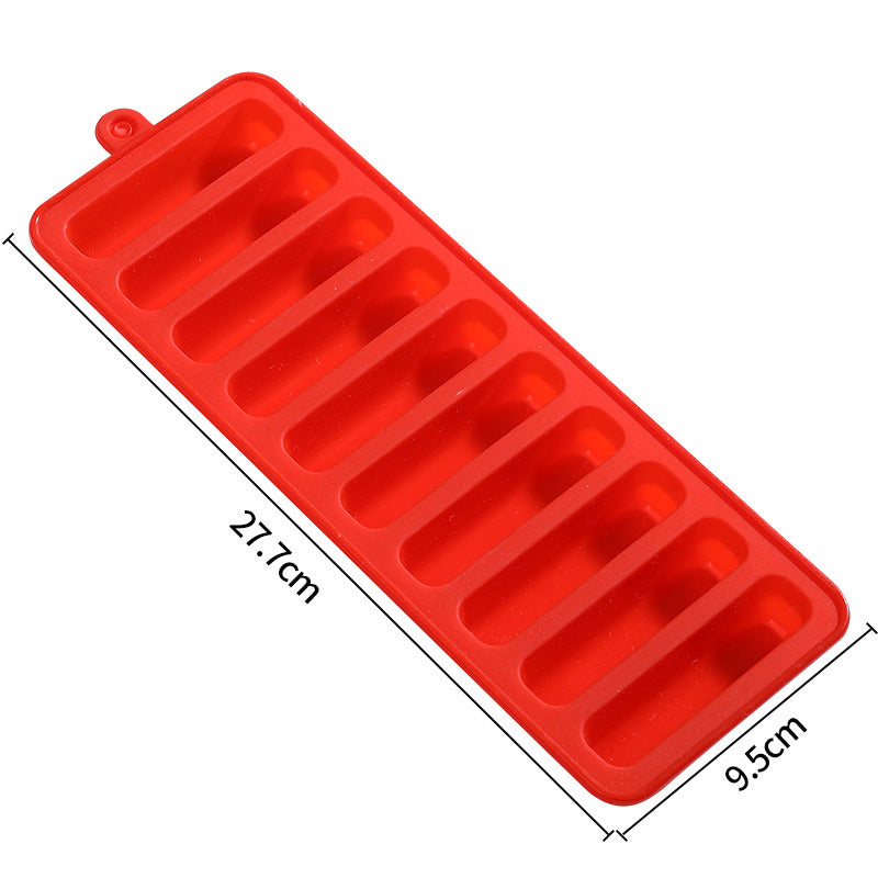 Unisex Silicone Ice Cube Mold with 10 Chambers Kalsten