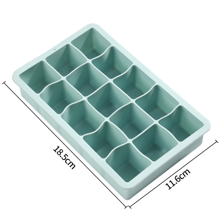 Unisex Silicone Ice Cube Mold with 10 Chambers Kalsten