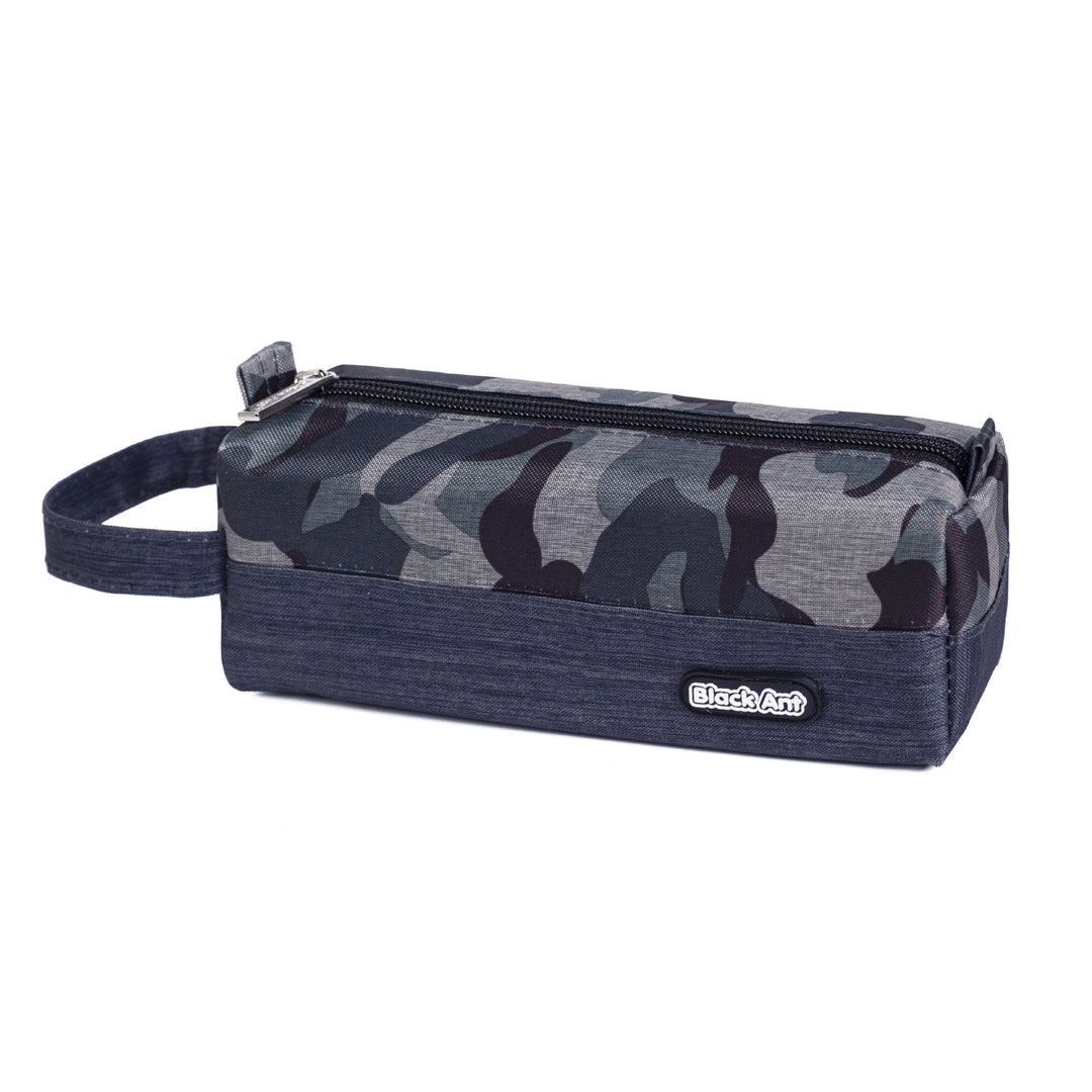 Camo Print Multi-Compartment Utility Pouch