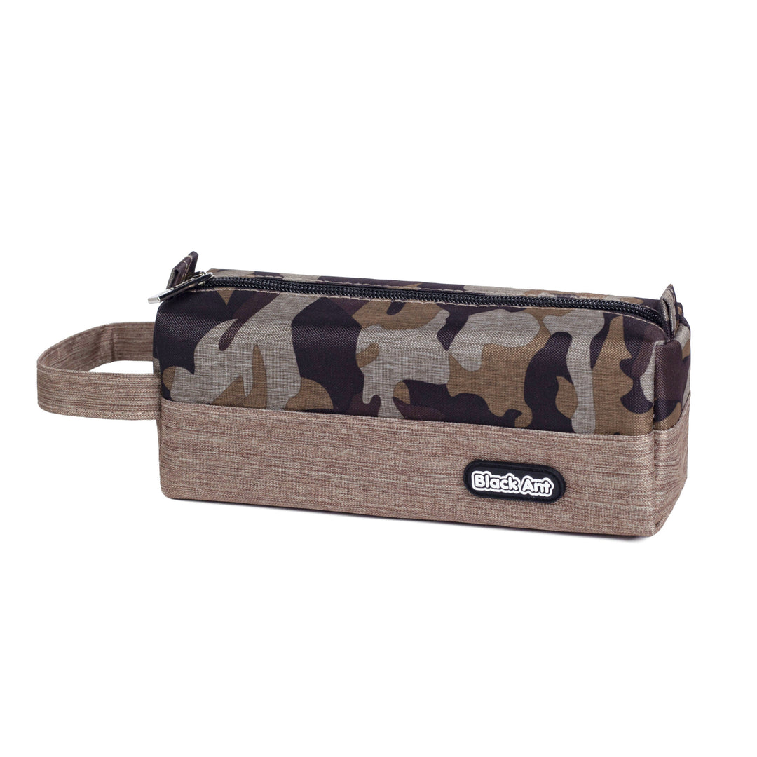 Camo Print Multi-Compartment Utility Pouch
