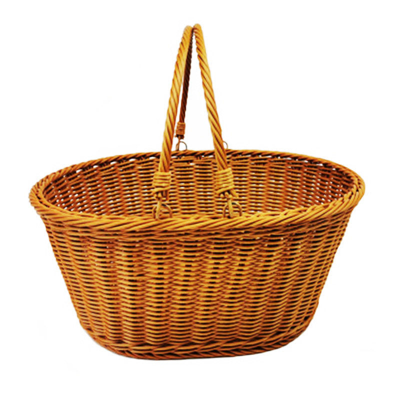 Stylish Woven Market Basket Kalsten