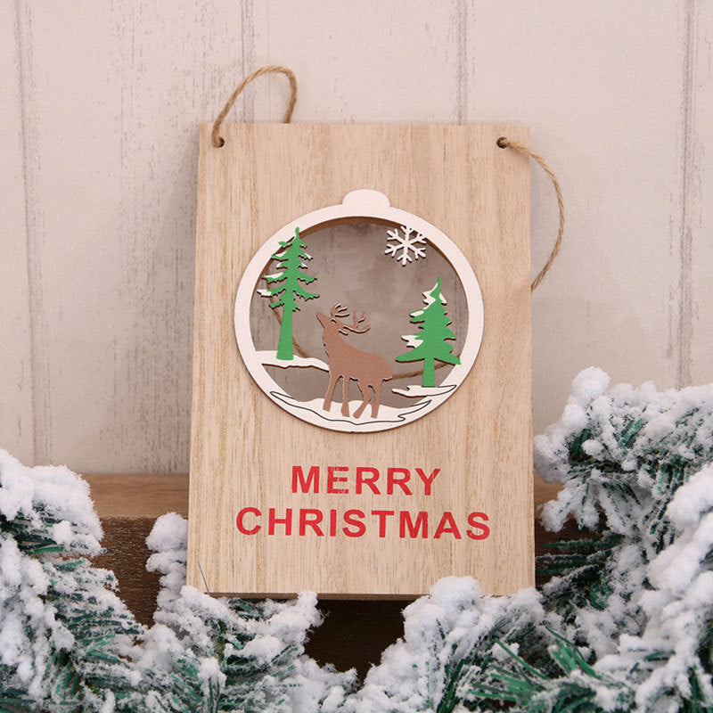 Wooden Holiday Sign Kalsten