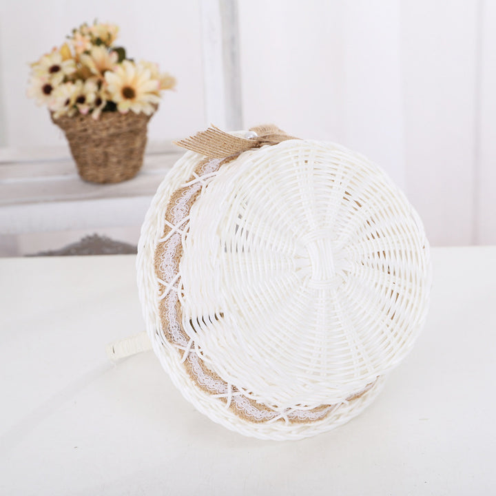 Decorative Floral Woven Basket Set Kalsten
