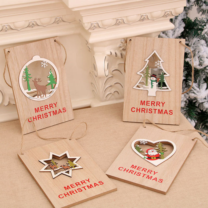 Wooden Holiday Sign Kalsten