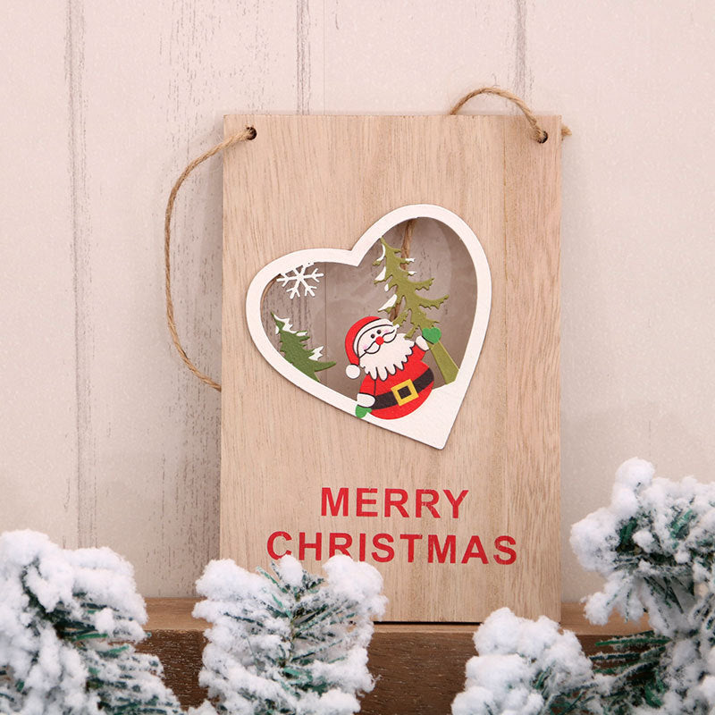 Wooden Holiday Sign Kalsten
