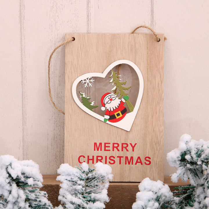 Wooden Holiday Sign Kalsten