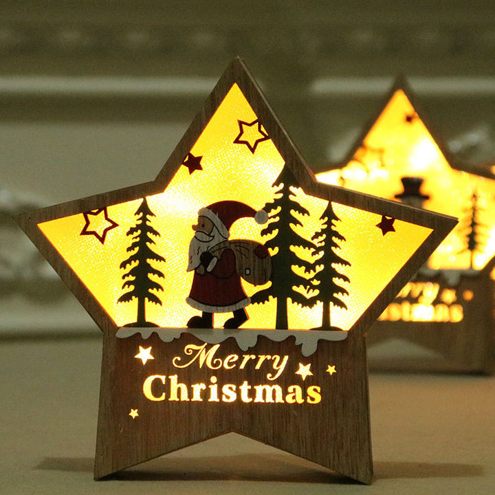 Illuminated Star-Shaped Christmas Decoration Kalsten