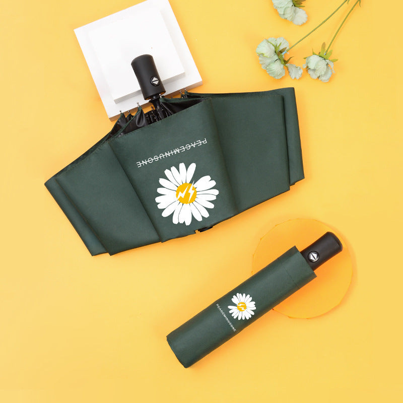 Ladies elegant folding umbrella with practical protection mechanism Kalsten