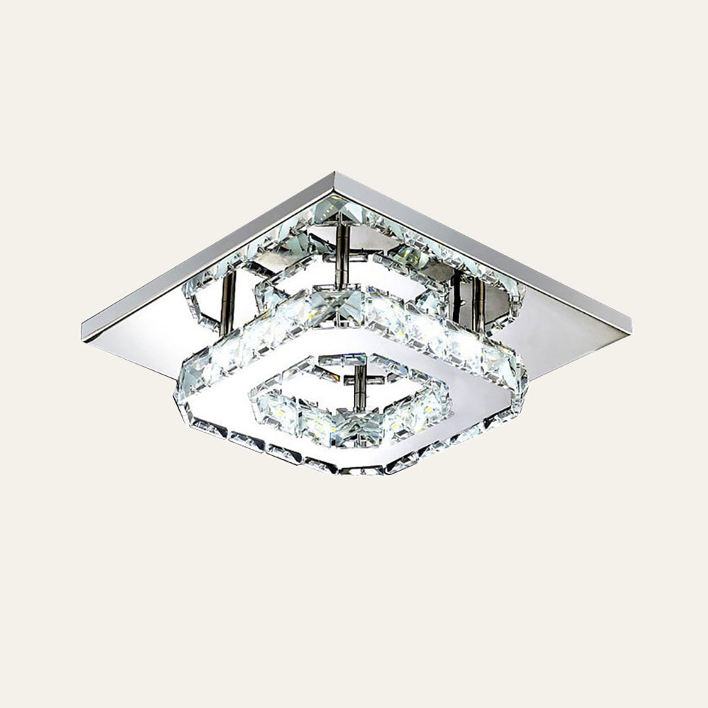 Crystal LED Recessed Ceiling Lamp Noxord