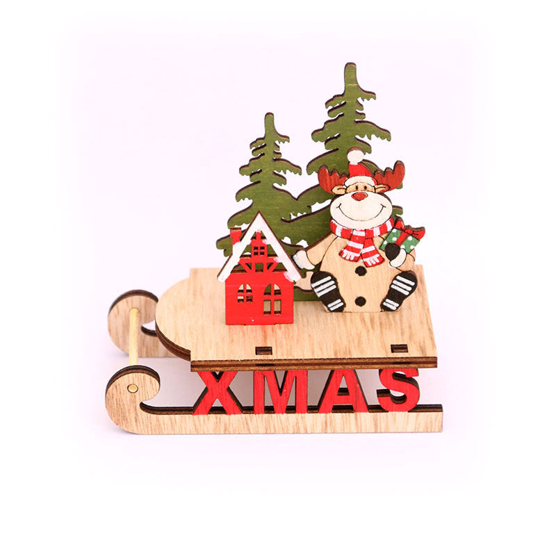 Decorative Santa Sleigh Figurine Kalsten
