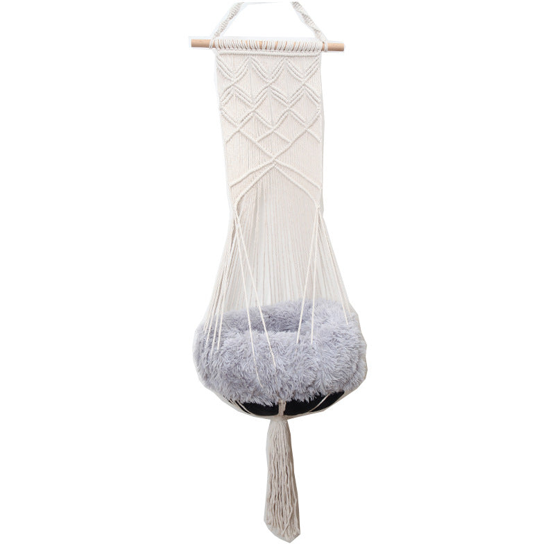 Macrame Wall Hanging Tapestry with Geometric Pattern Kalsten