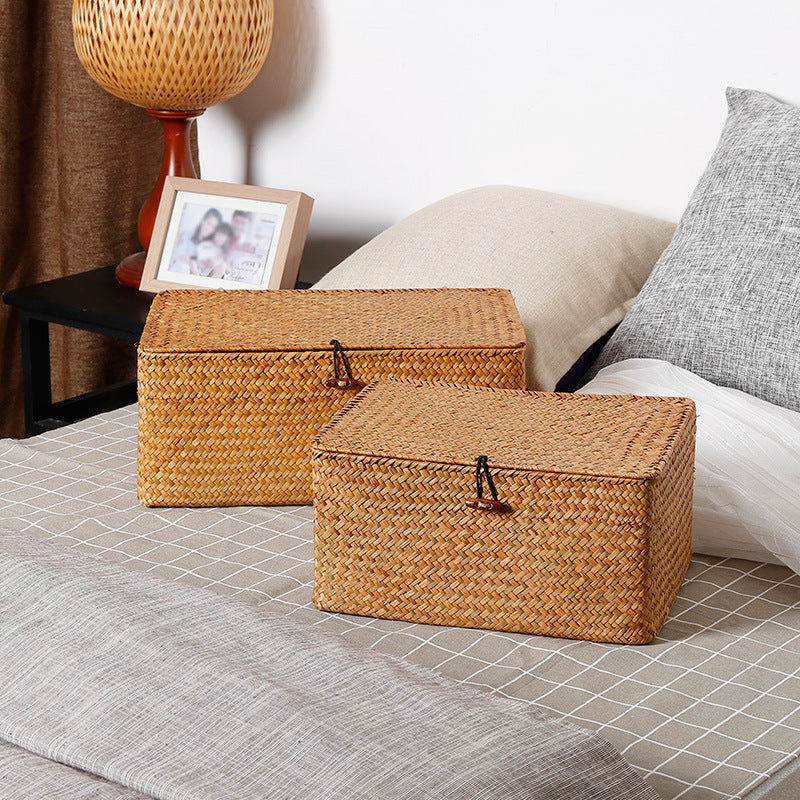 Large Eco-Friendly Woven Storage Chest Kalsten