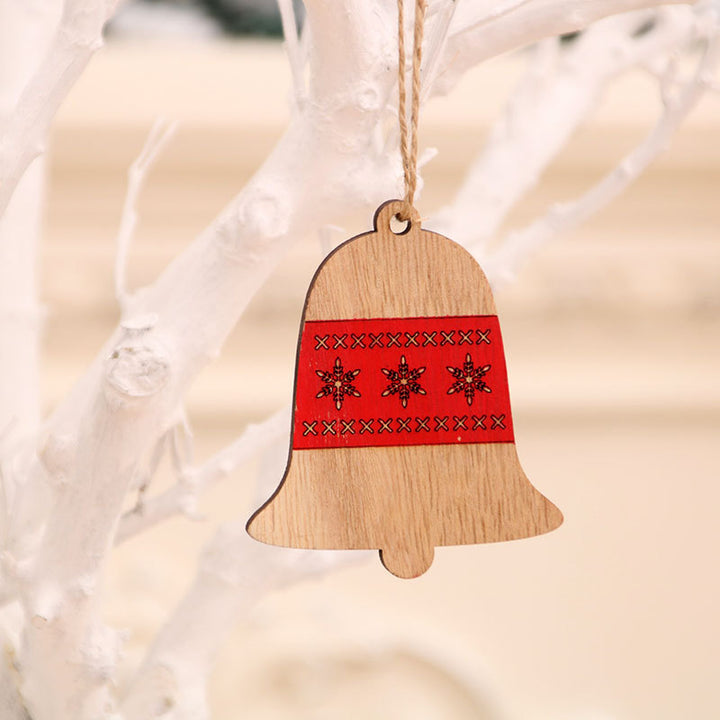 Wooden Snowman Ornament Kalsten