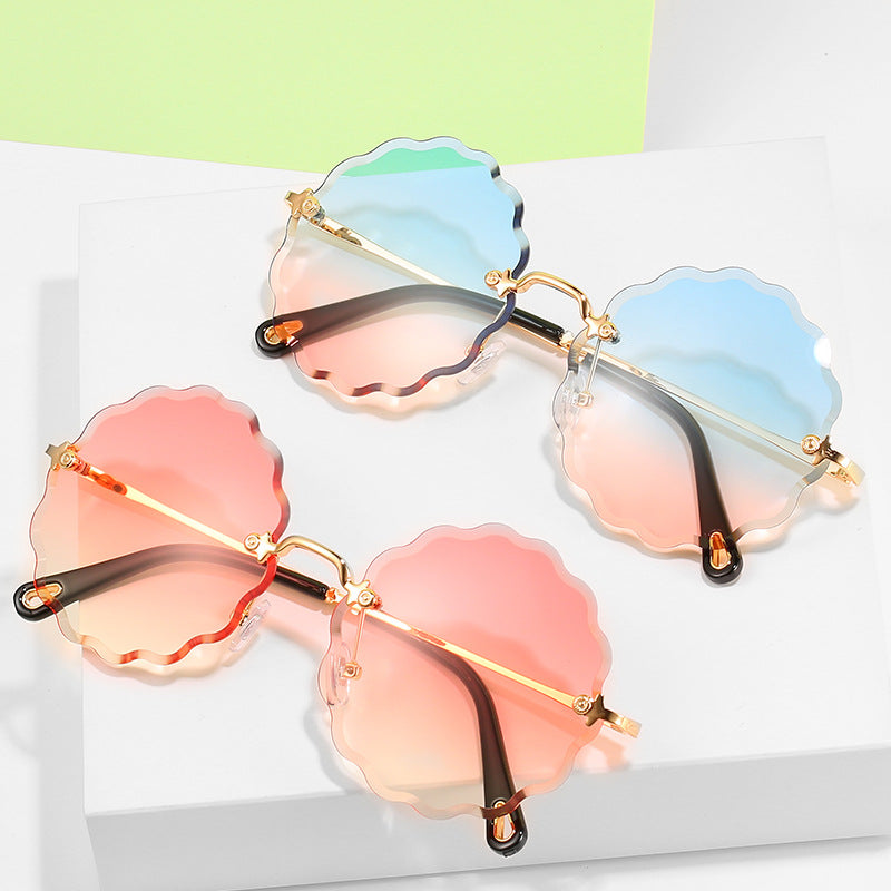 Floral-Shape Frame Sunglasses Kalsten