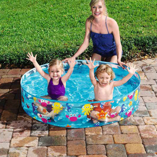 Women's Inflatable Children's Pool with Maritime Motif Kalsten