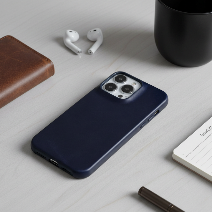 Noxord | Oil Wax Genuine Leather Apple iPhone Case