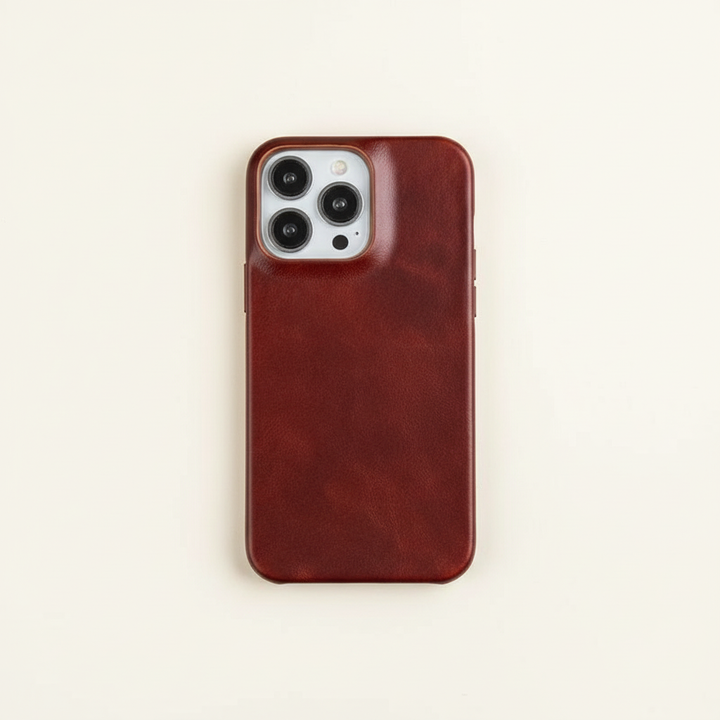 Noxord | Oil Wax Genuine Leather Apple iPhone Case