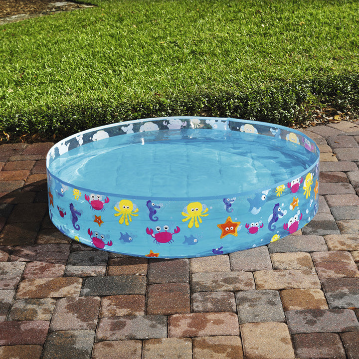 Women's Inflatable Children's Pool with Maritime Motif Kalsten