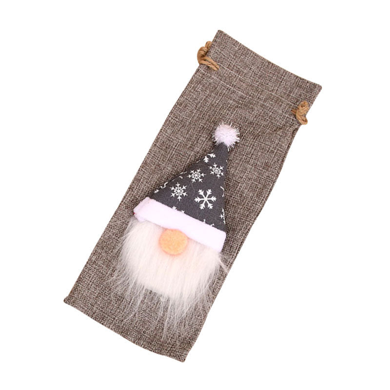 Decorative Holiday Wine Bottle Cover Kalsten