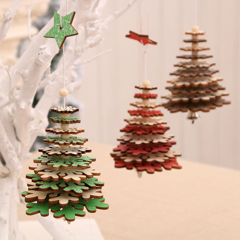 Elegant Wooden Star Ornament Kalsten