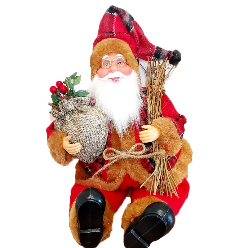 Decorative Santa Claus figures