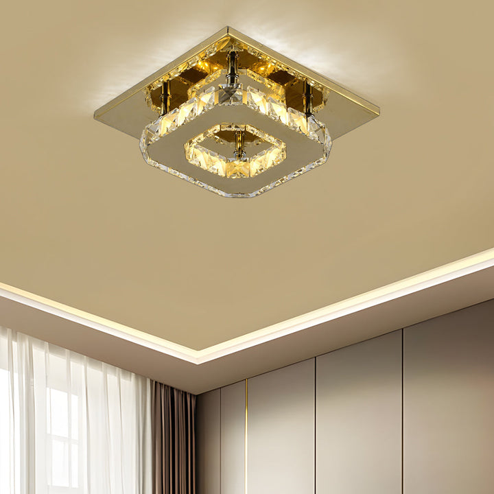 Crystal LED Recessed Ceiling Lamp Noxord