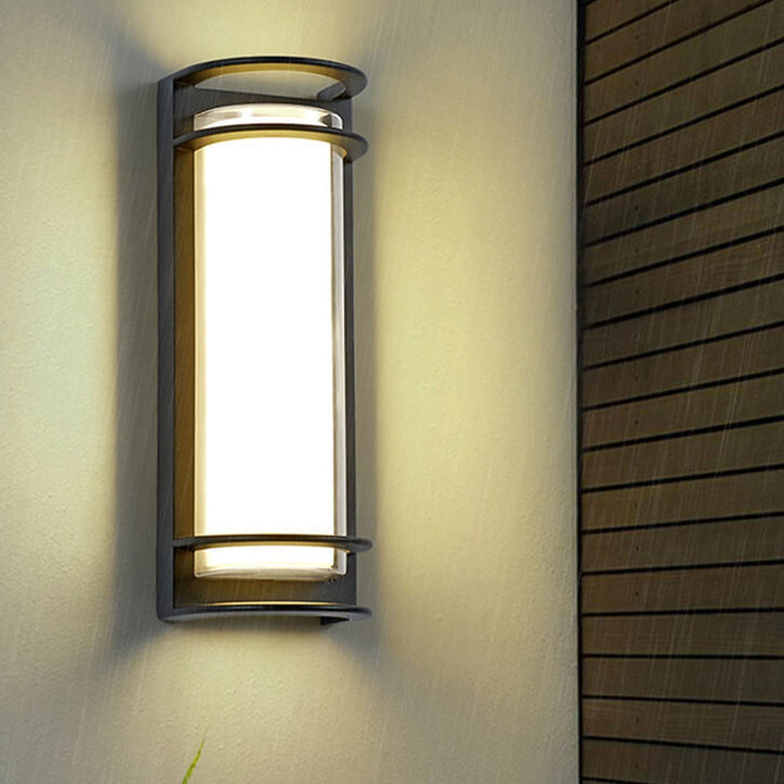 Modern Outdoor Column Waterproof LED Garden Wall Sconce Lamp | Kalsten
