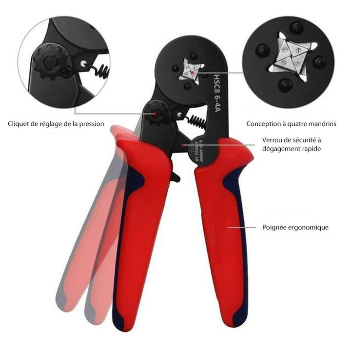 End sleeves crimping tool set with cable lugs | Kalsten