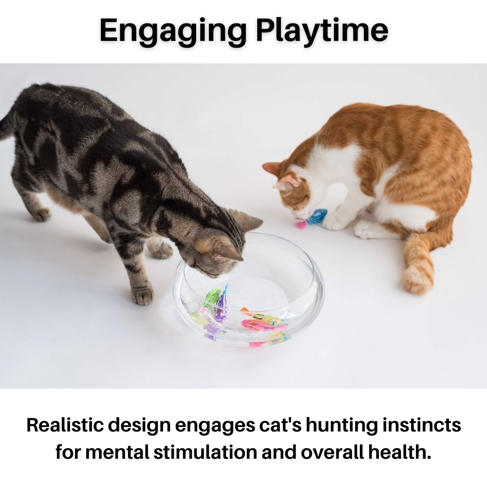 Noxord | AquaPret Interactive Cat Toy – Moving Fish with Lighting