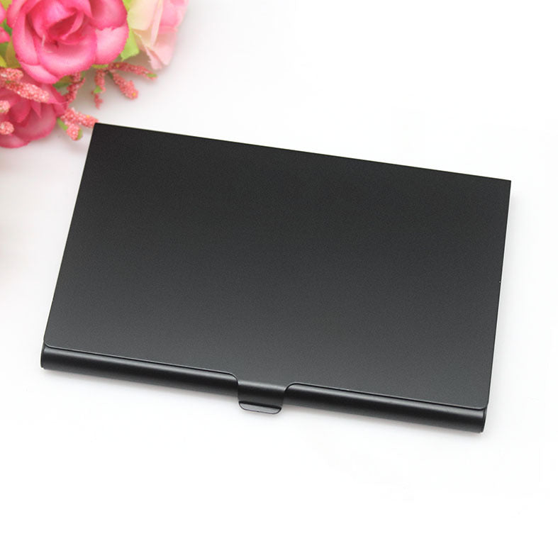 Elegant Metal Business Card Holder