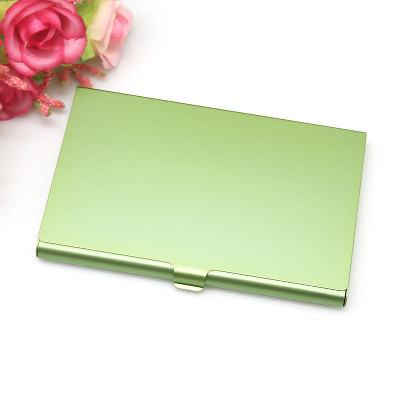 Elegant Metal Business Card Holder