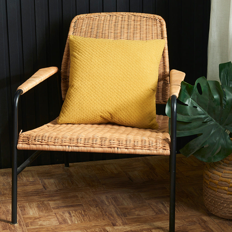 Textured Decorative Throw Pillow