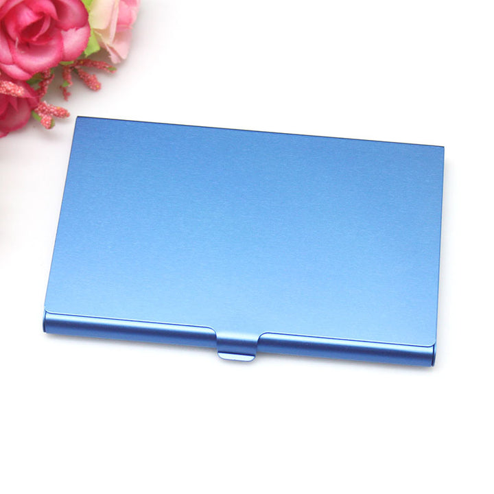 Elegant Metal Business Card Holder