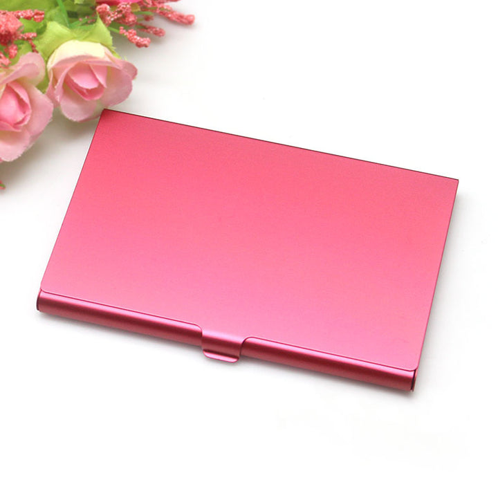 Elegant Metal Business Card Holder