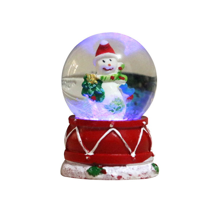 Decorative LED Christmas Snow Globe Set Kalsten