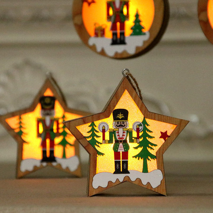 Decorative Star-Shaped Nutcracker Light Kalsten