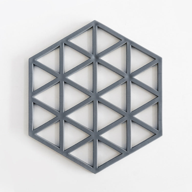 Unisex Silicone Coaster with Modern Geometric Design Kalsten