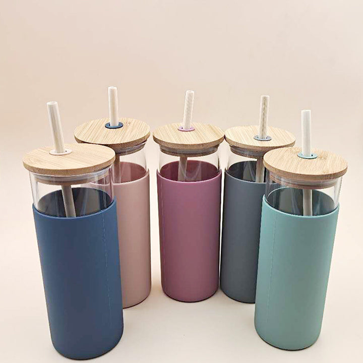 Ladies stylish drinking cup with bamboo lid Kalsten