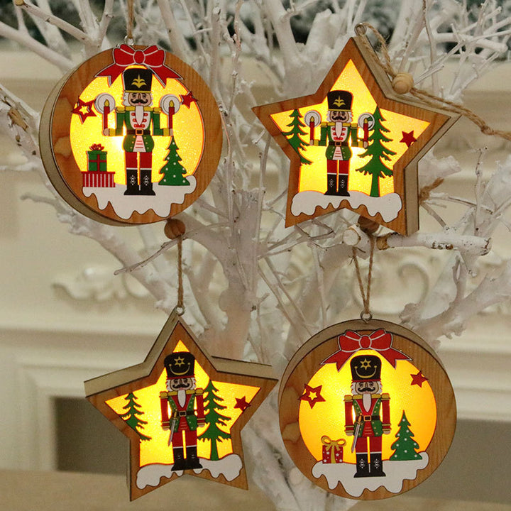 Decorative Star-Shaped Nutcracker Light Kalsten