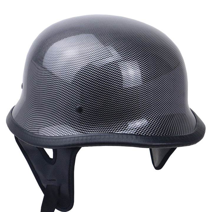 Vintage Carbon Fiber Motorcycle Helmet Kalsten